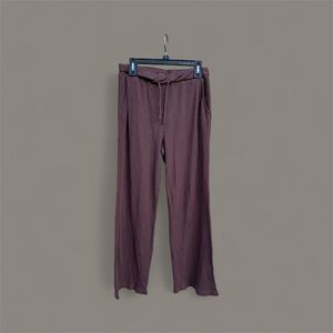 Nuuds Chocolate Brown Lounge Pants Size Medium